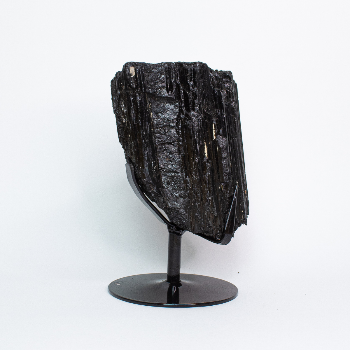 Turmalina Negra Bruta Na Base 1,835 Kg