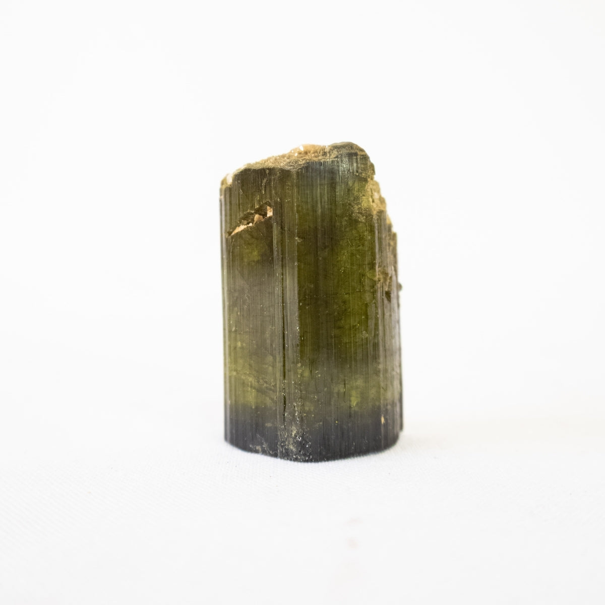 Turmalina Elbaíta ( Verde ) Canudo Bruta 66 gramas ( Coleção )