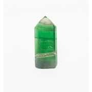 Ponta Polida Fluorita Verde 230 Gramas