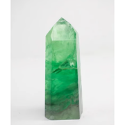 Ponta Polida Fluorita Verde 160 A 210 Gramas