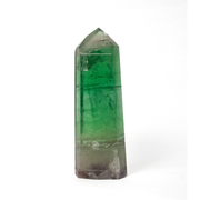 Ponta Polida Fluorita Verde 218 Gramas