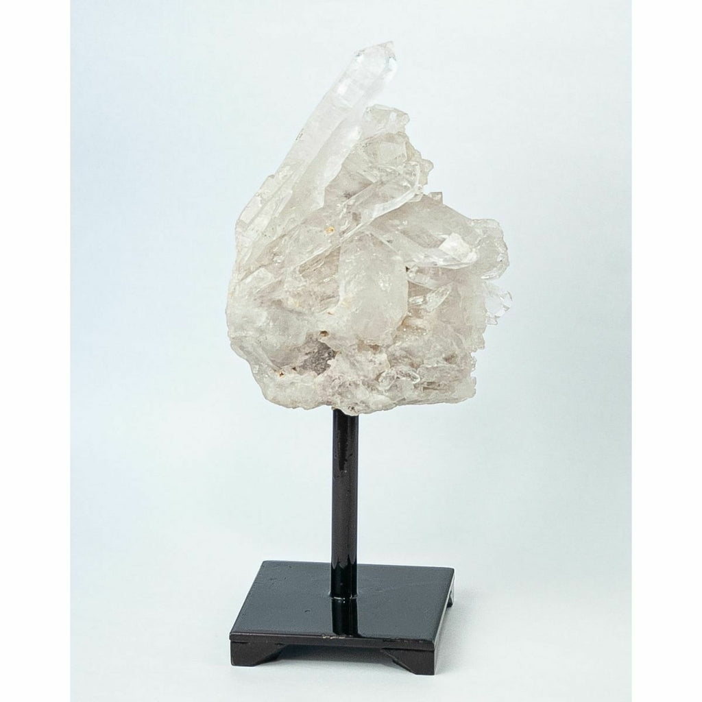 Drusa Cristal de Alta Pureza Base Metal Preta 1,144kg