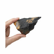 Pedra Ônix preto bruto 110 a 120 gramas