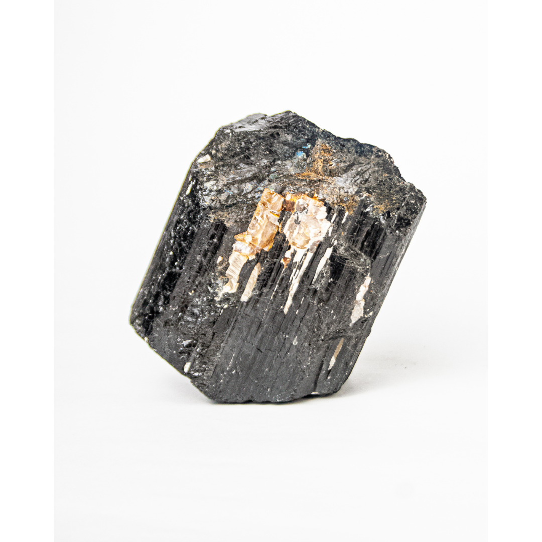 Pedra Turmalina Negra com Terminação Natural Cristalizada 720 gramas
