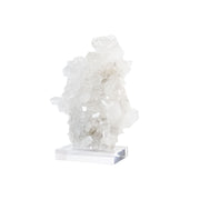 Drusa de Cristal de Quartzo Alta Pureza Na na Base Acrílica 1,650 Kg