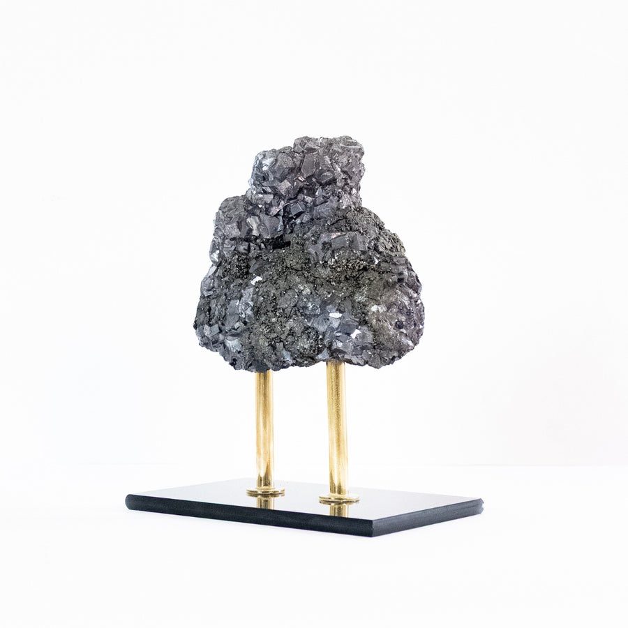 Pedra Galena Base de Vidro 2,320 Kg