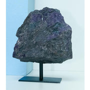 Pedra Purpurita Na Base De Metal 857 Gramas