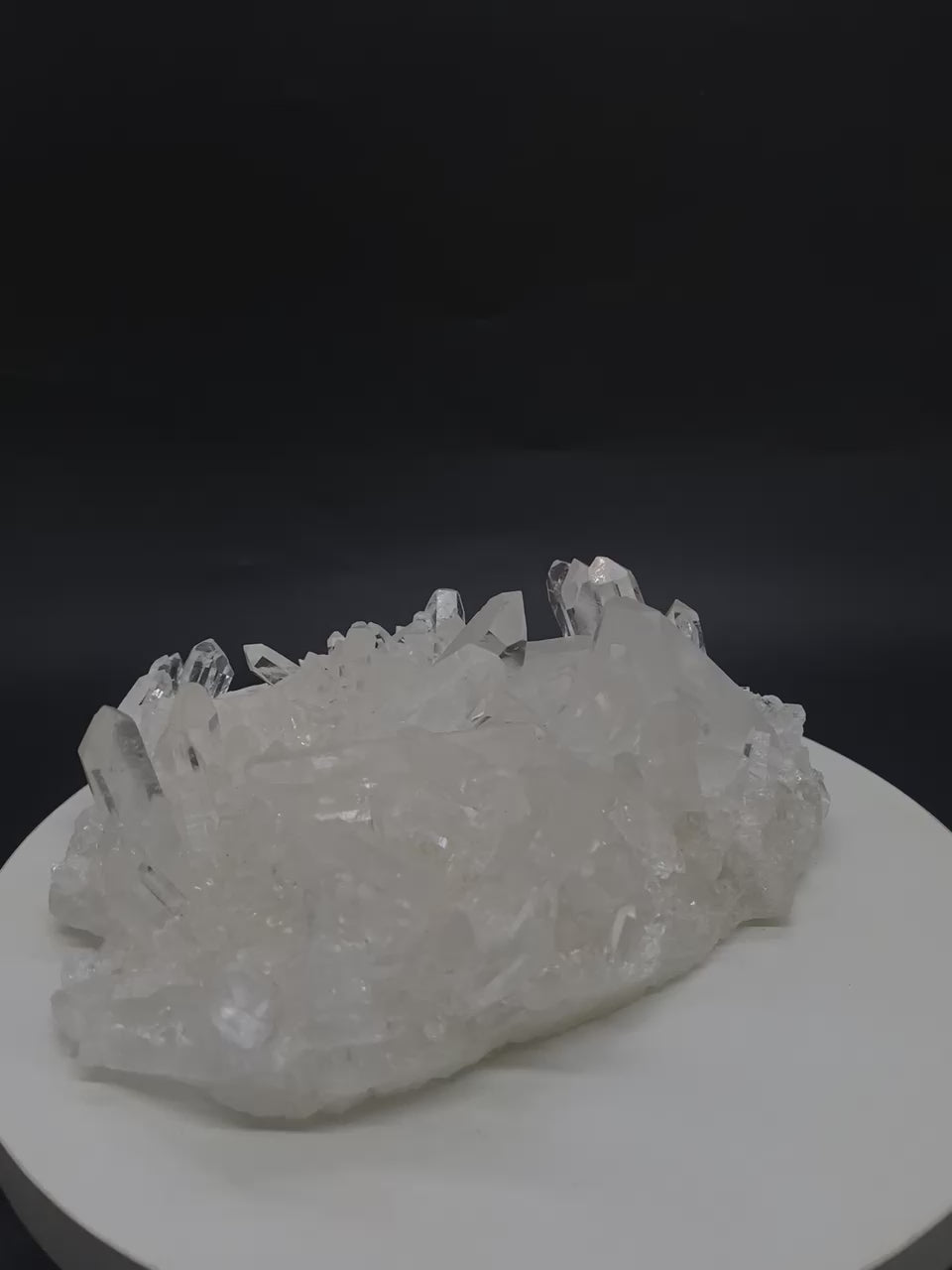 Carregar vídeo: Drusa Cristal Hialino De Alta Pureza 1,060 kg