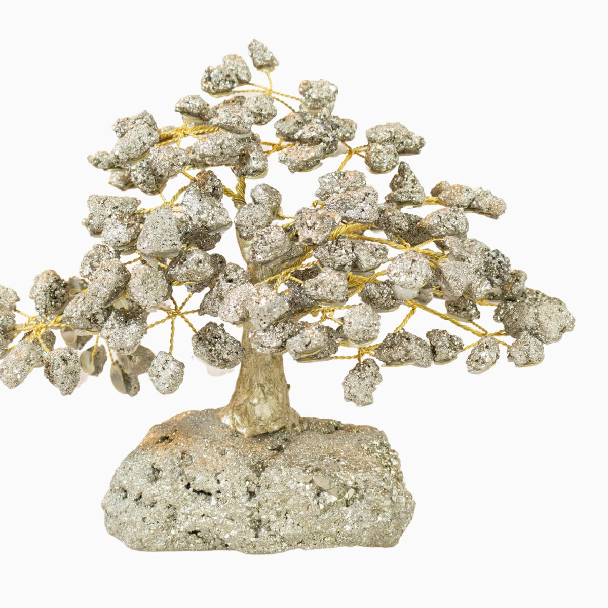 Árvore Prosperidade Pedra Pirita na Base Pedra Pirita 2,223 kg